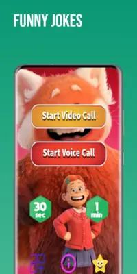 Turning Red Fake Video Call android App screenshot 3